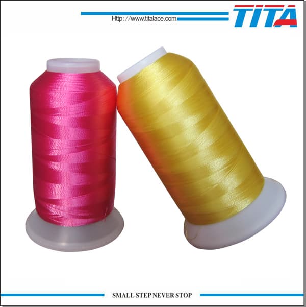 High tenacity polyester embroidery thread wholesale